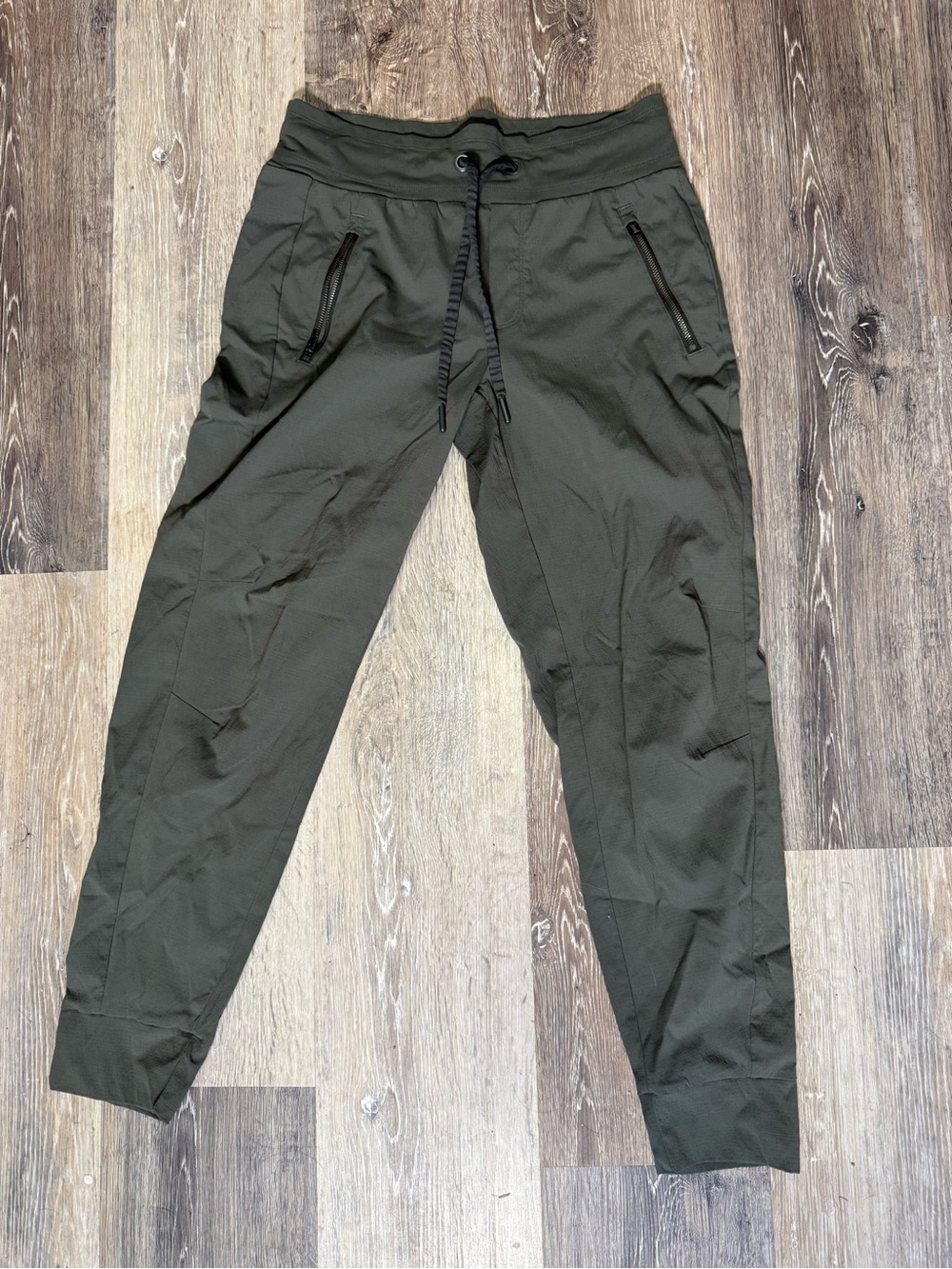 Athleta Olive Drawstring Jogger Pants for women